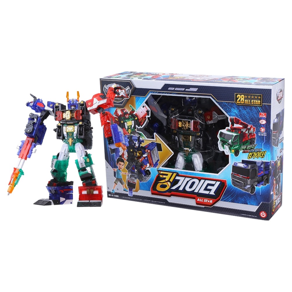 헬로카봇 킹가이더 올스타 변신로봇 세트, 혼합색상, 1개 85,110원