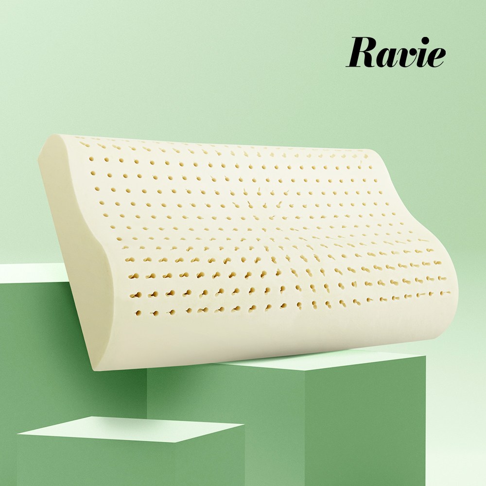 하비 굴곡형 천연라텍스 베개(대형), 1개, 페스티벌 35,400원