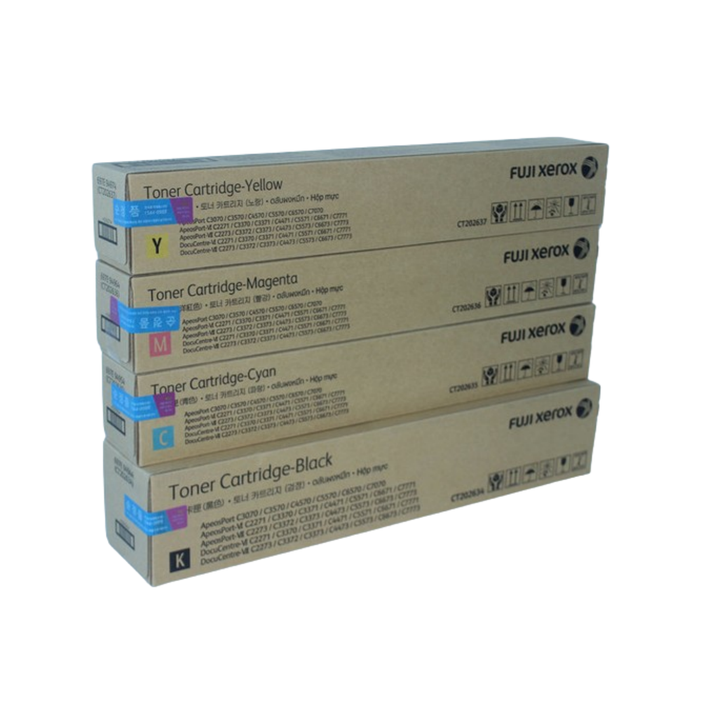 후지제록스 CT202634 CT202635 CT202636 CT202637 4색 정품세트 510,000원