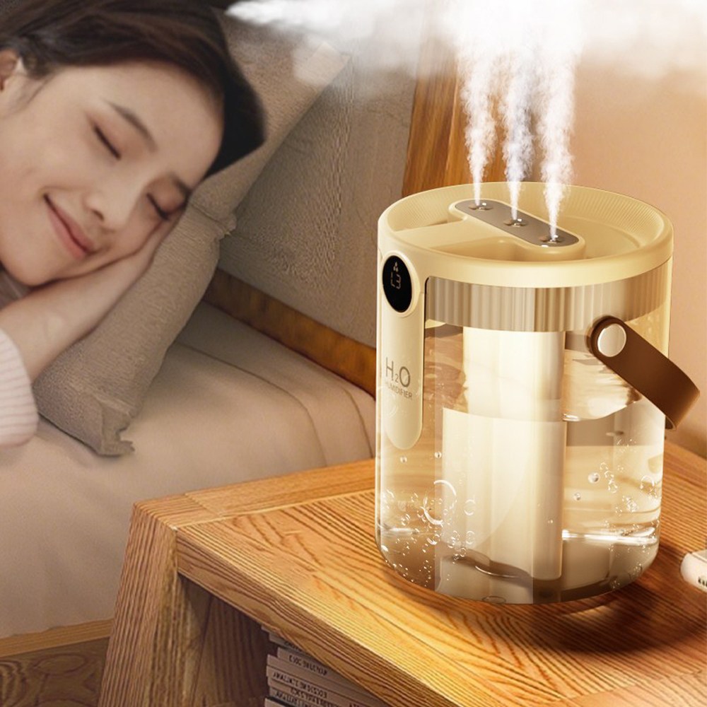 HOOYS 3중 분무 가습기 저소음 무드등 탁상용 1.5L 대용량 분사, H40 25,800원