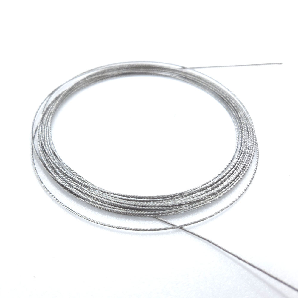 리우툴 스텐 와이어 로프 10M 단위 (수량만큼 연결) 와야 규격 0.8~10mm 와이어 줄 빨래줄 공예 액자걸이 4,900원