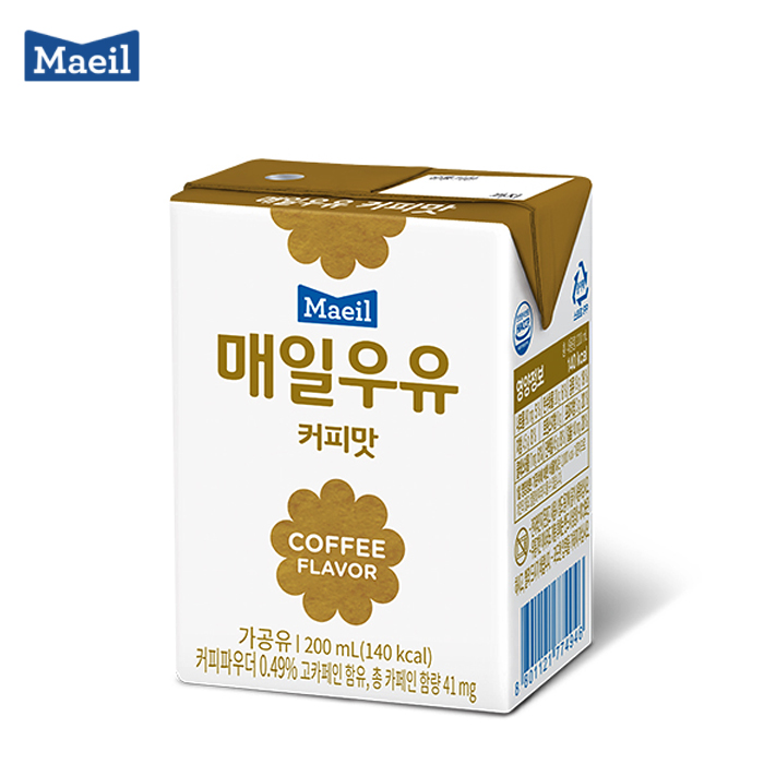 매일우유 멸균 커피맛 200mlx12팩/커피우유, 200ml, 12개 11,530원