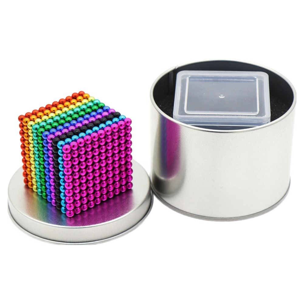 Onsuft 5MM 1000개 자석볼 자석큐브 네오큐브 자기 입방체, 십색, 1개 48,680원