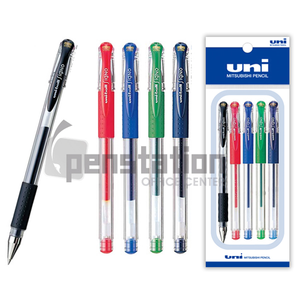 유니 볼 시그노 UM-151 38 겔잉크 0.38mm 중성 볼펜  5개 세트 10,000원