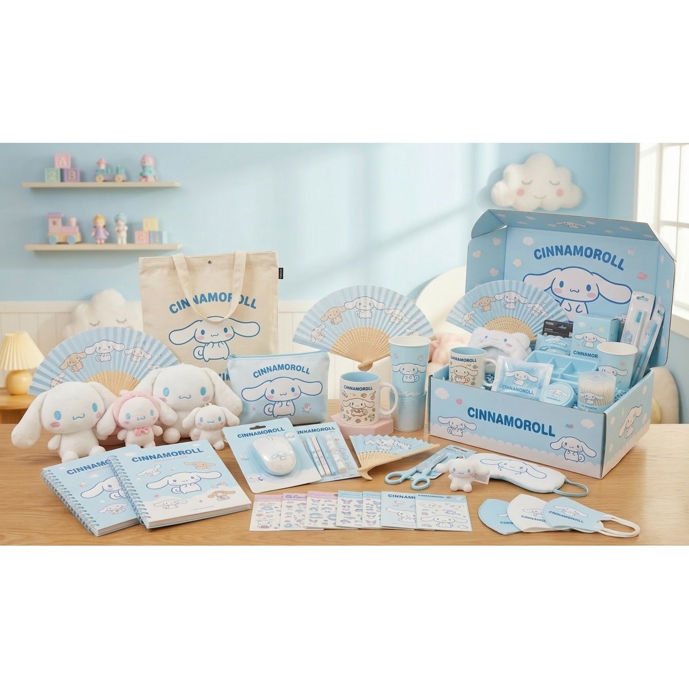 산리오 랜덤박스 일본 키티 포챠코 쿠로미 마이멜로디 랜덤박스 선물 문구세트 60,000원