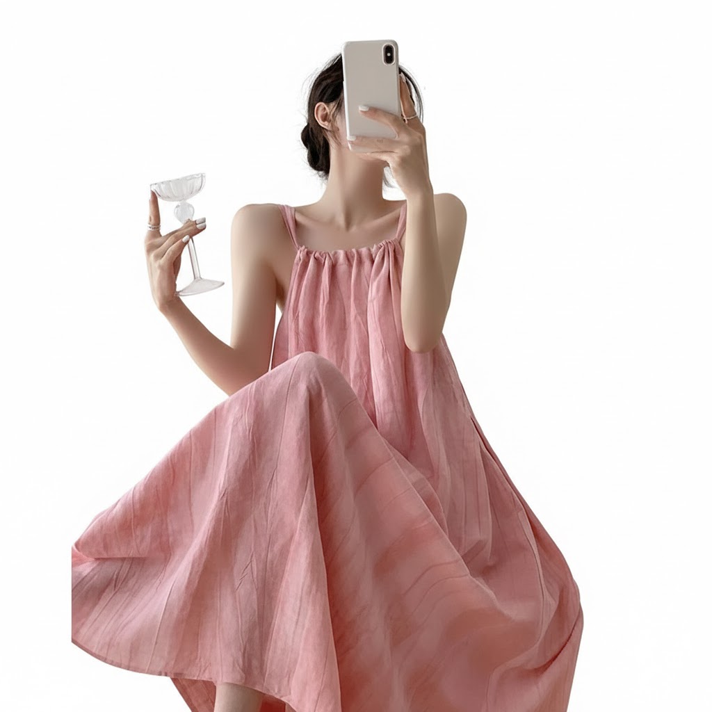 차쿠 휴양지 여성 비치원피스 홀터나시 러블리 비치 원피스 24,800원