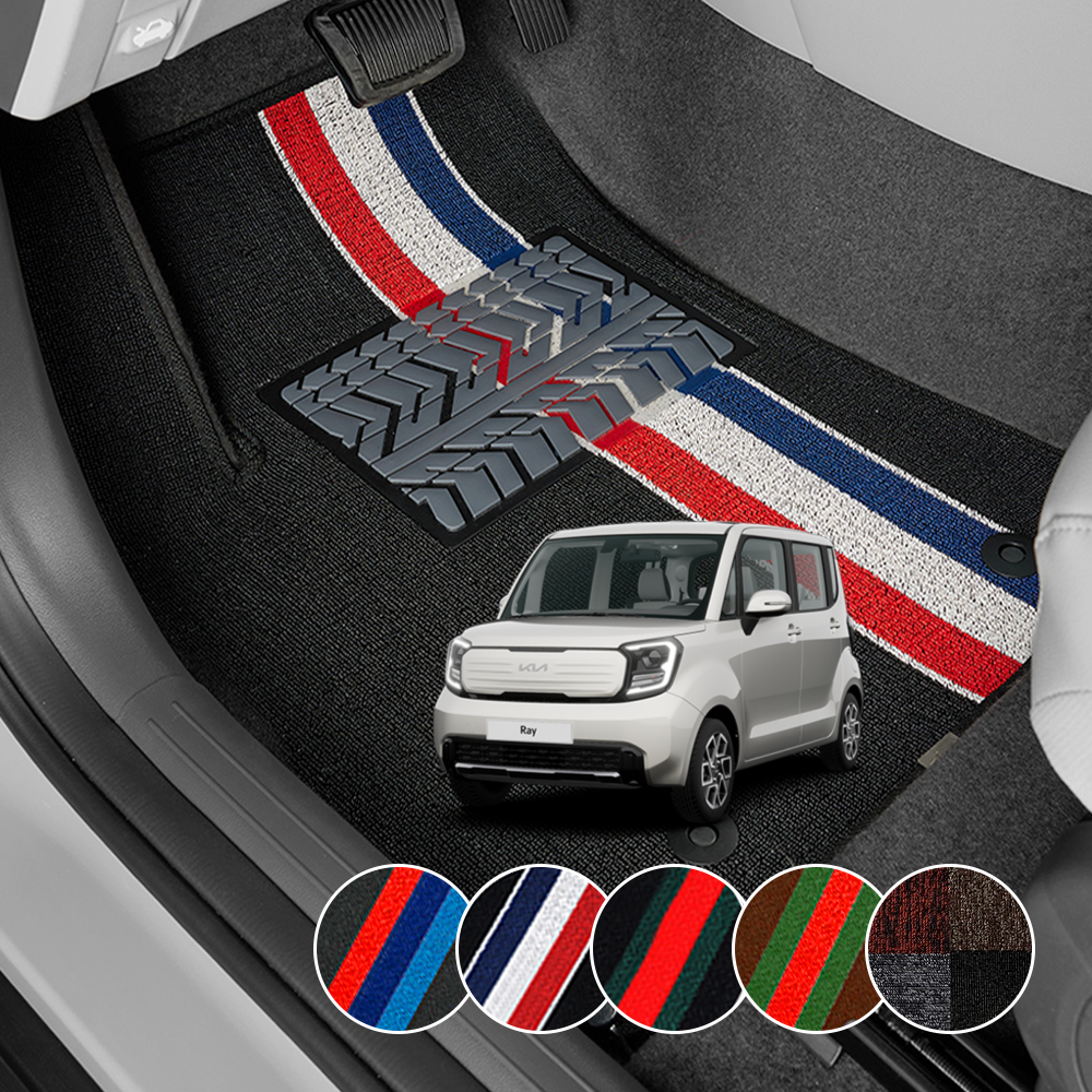 더뉴 레이 페이스리프트 신형 슬림 뉴 코일매트 발매트 라인 카매트 차량용 바닥 발판 자동차 차량 깔판, 톰에디션 59,800원