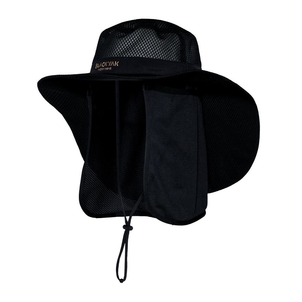 블랙야크 차양막 탈착 냉감 흡한 속건 사하라 와이드쿨 메쉬햇 42,800원