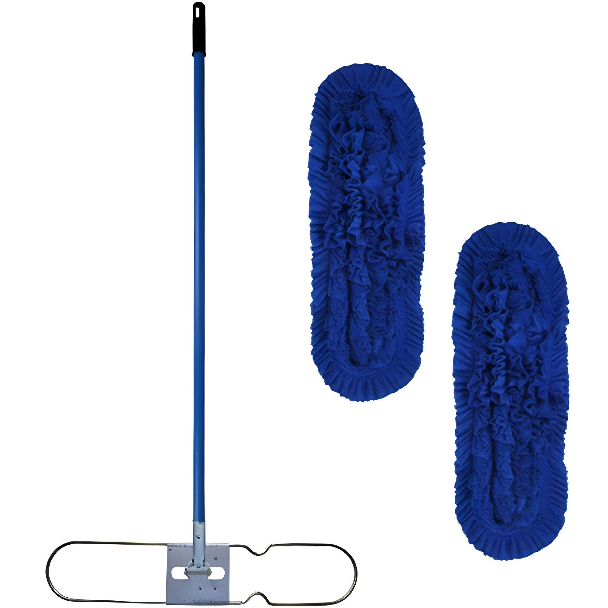 월드크린 극세사 리스킹걸레 60cm 2p + 리스킹 판자루, 1세트, 혼합색상 15,900원