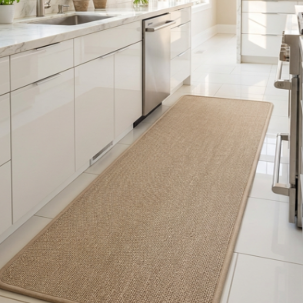 리빙딜 거실 화장실 욕실 빨아쓰는 미끄럼방지 기름방지 주방 발매트, 브라운 31,900원