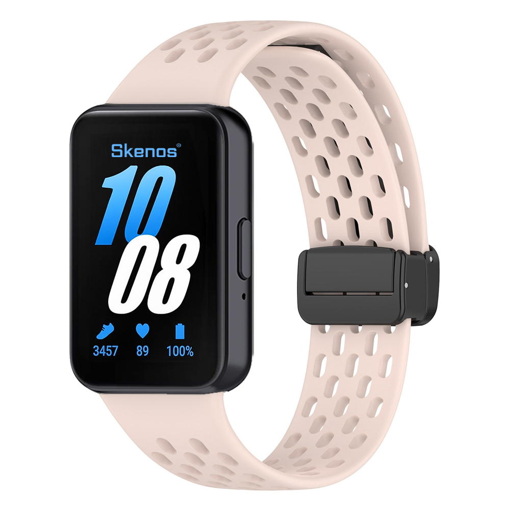 SKENOS 삼성 갤럭시 핏3 벤티드 스포츠 스트랩 마그네틱 디버클 통기성 착용감 좋은 호환 시곗줄 6,600원