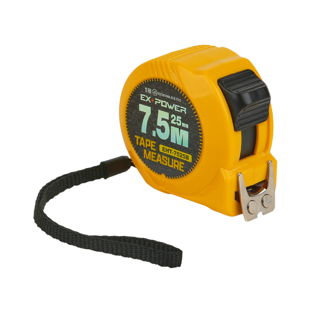 이엑스파워 자동 줄자 마그네틱 산업용 건설용 휴대용 7.5M EHT-7525B 11,100원