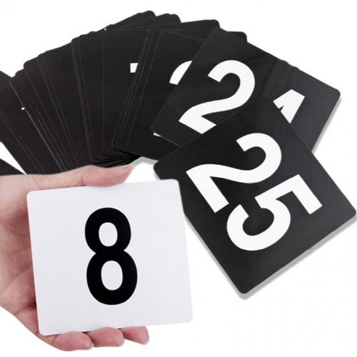 숫자 번호판 25장세트 행사 테이블 카페 PC방 지정석 좌석 번호표시 넘버링, 1개 23,400원