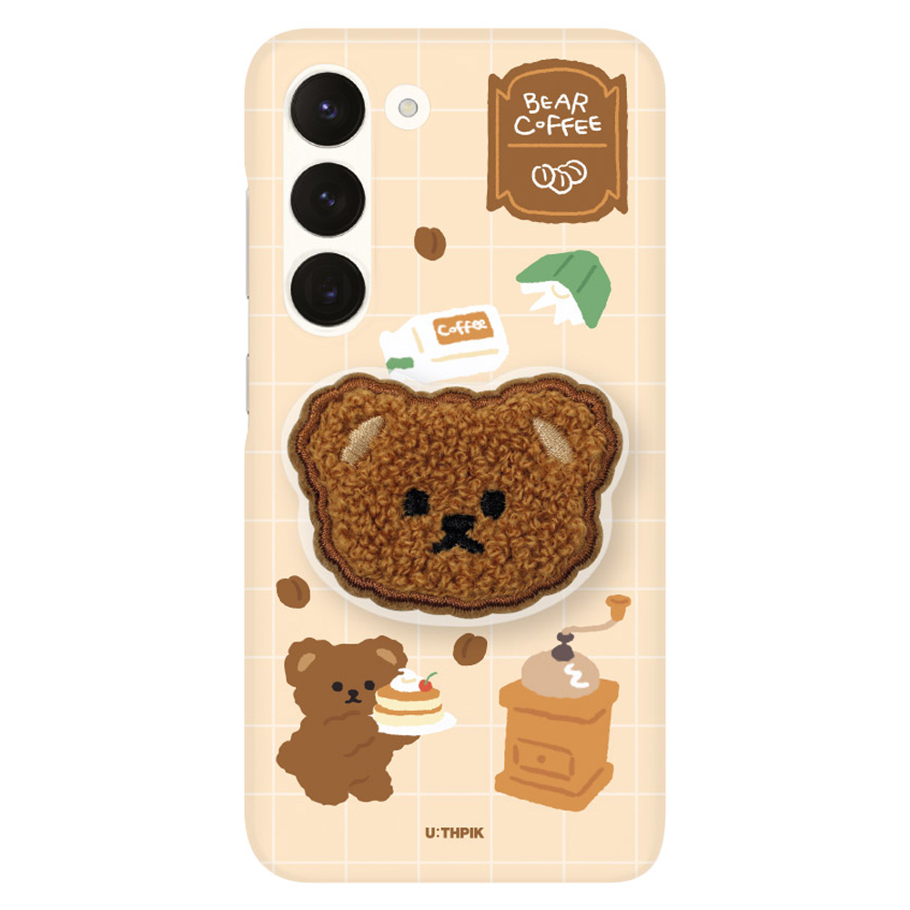 유스픽 뽀글곰돌 디저트 아크릴 톡톡 하드 휴대폰 케이스 10,890원