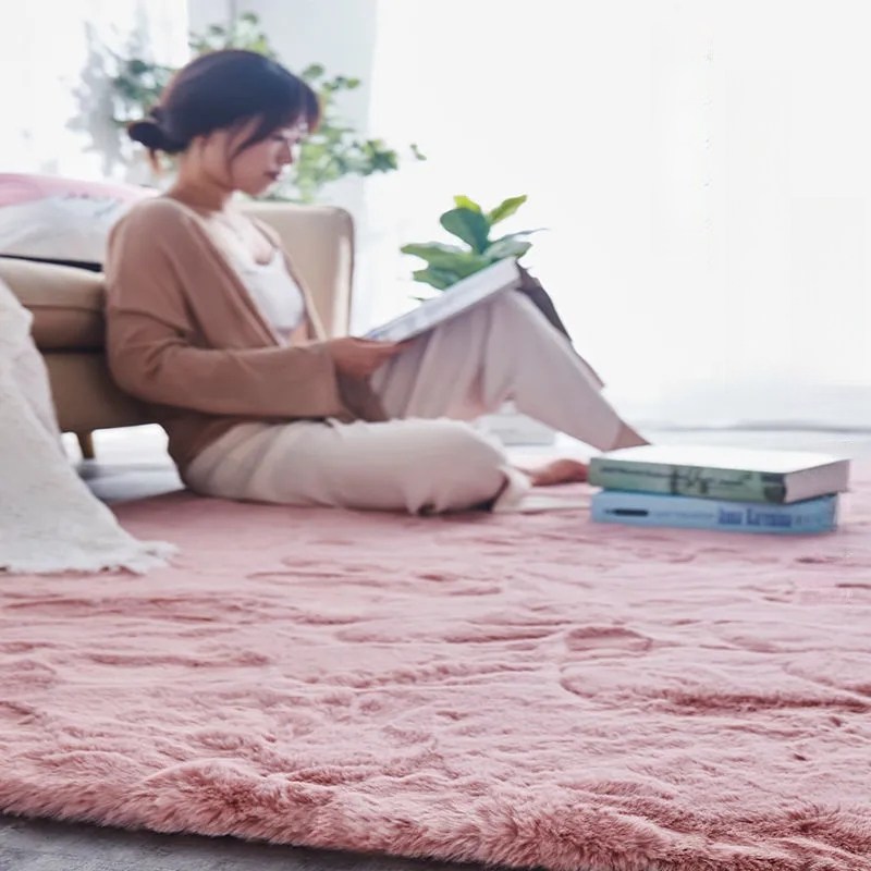 MAKABORO 극세사 거실 카페트 사계절 특대형 러그 침실 침대 매트 양털 카펫 편한 관리 265,500원
