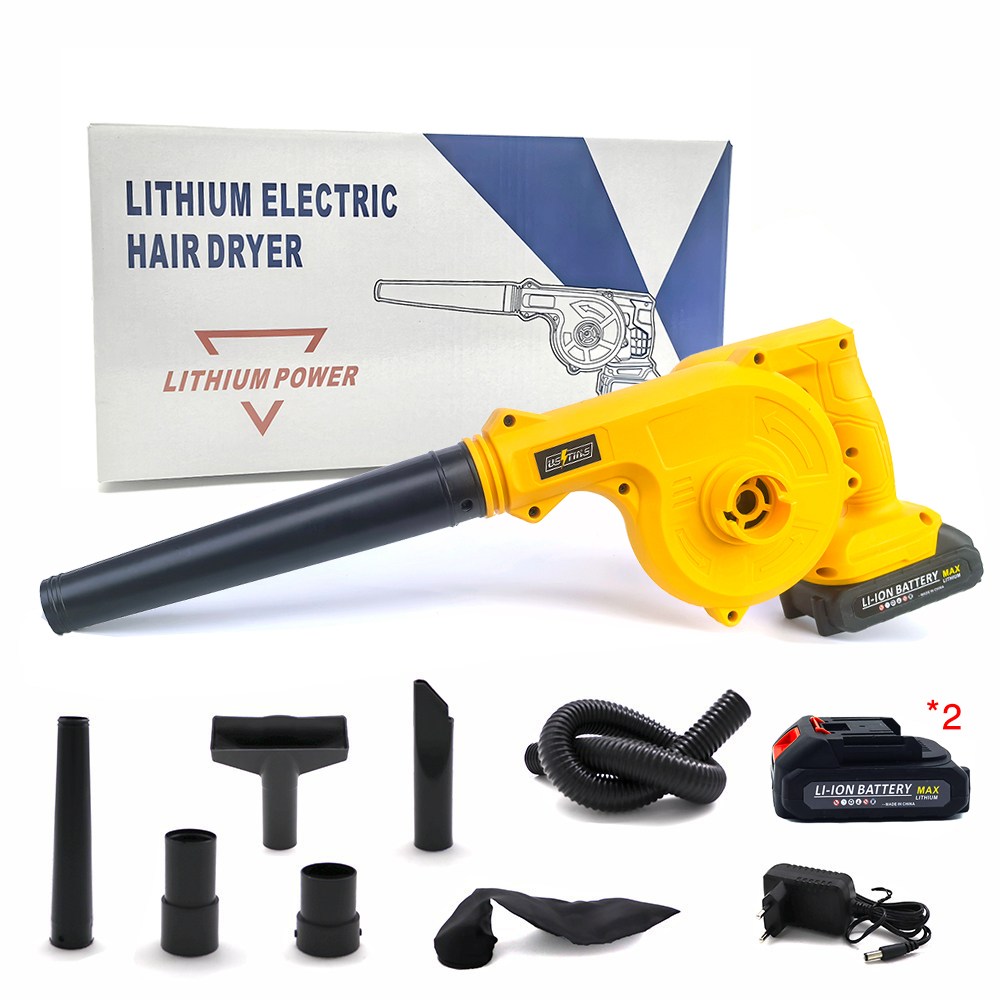 우스틴스 충전식 리튬이온 고출력 송풍기, 1개, 본품 + 배터리2개이상 86,540원