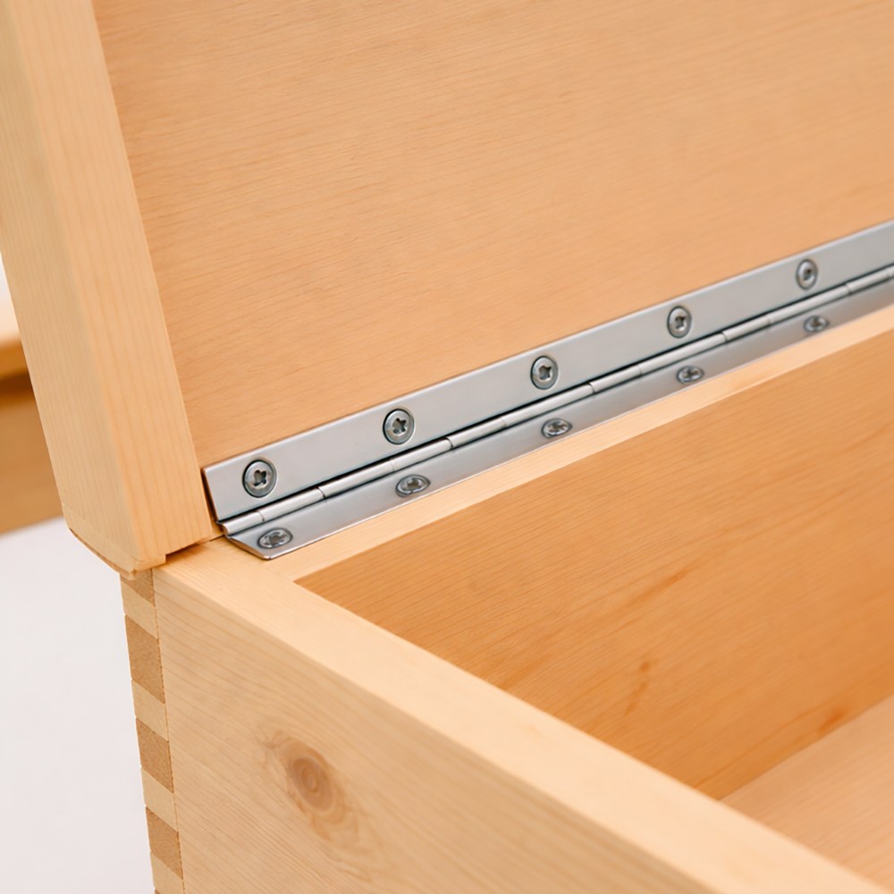 [영달철물] 600mm 피아노 경첩 2p세트(두께 1.5mm) (스텐+실버) 22,660원