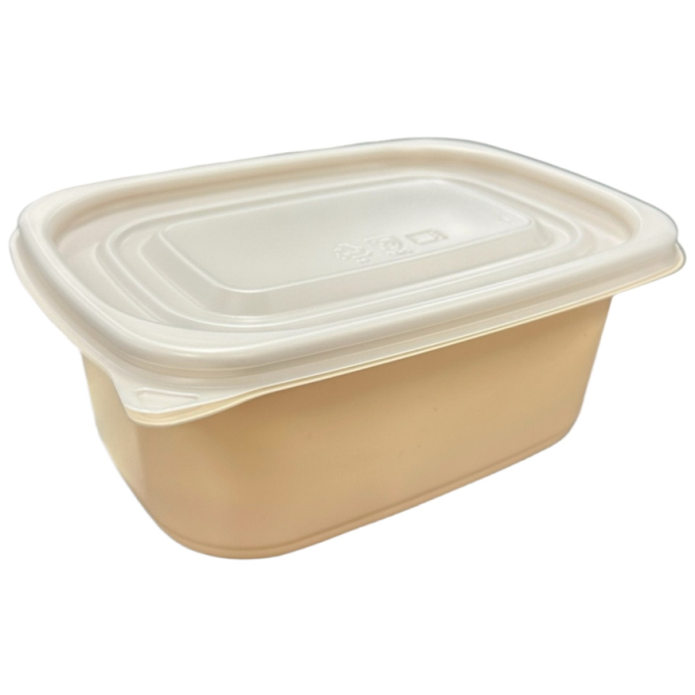 지담 플라스틱 포장용기 죽용기 (대) 1000ml 베이지 50개세트, 50세트 22,900원