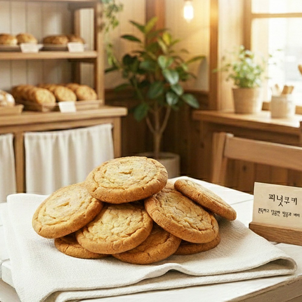 피넛 쿠키 도우 60g 고소한 땅콩 버터 냉동생지 [당일발송] 30,910원