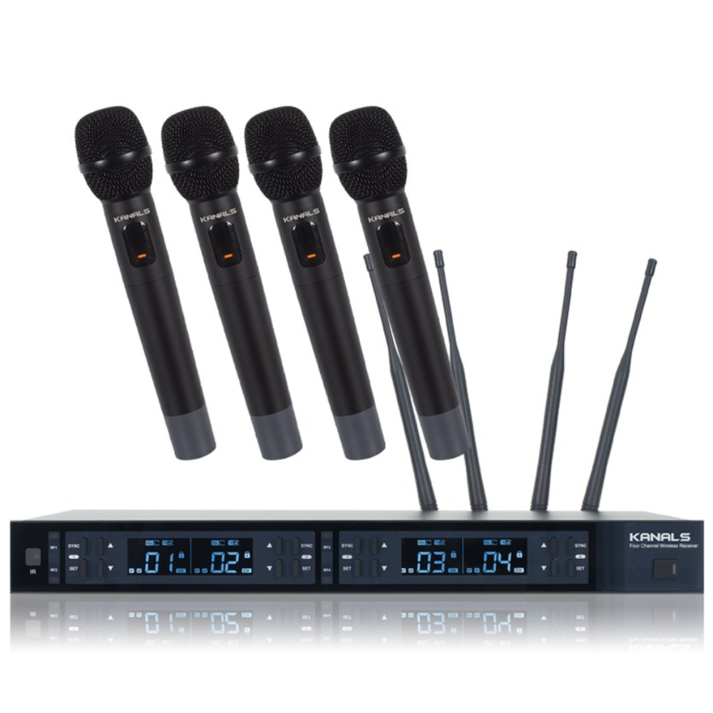 카날스 MW4000 4채널 무선마이크시스템 4개 강의용 연설용 공연용 872,200원