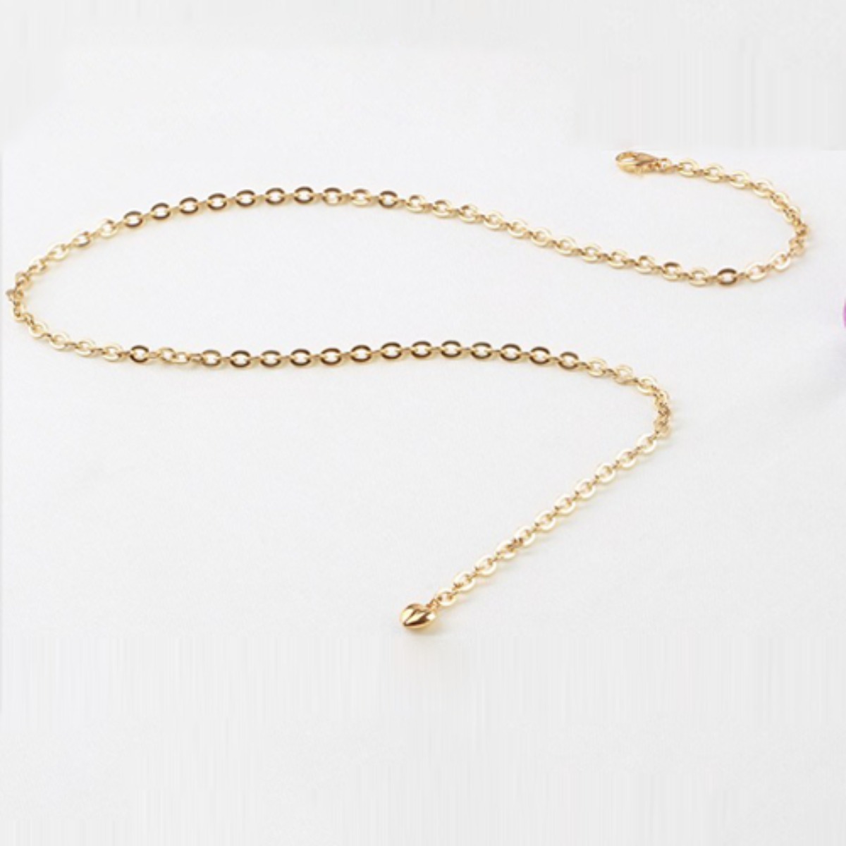 골드앤 14K 폴인러브 목걸이 볼륨 통통 하트참 할로우 체인 목걸이 599,600원