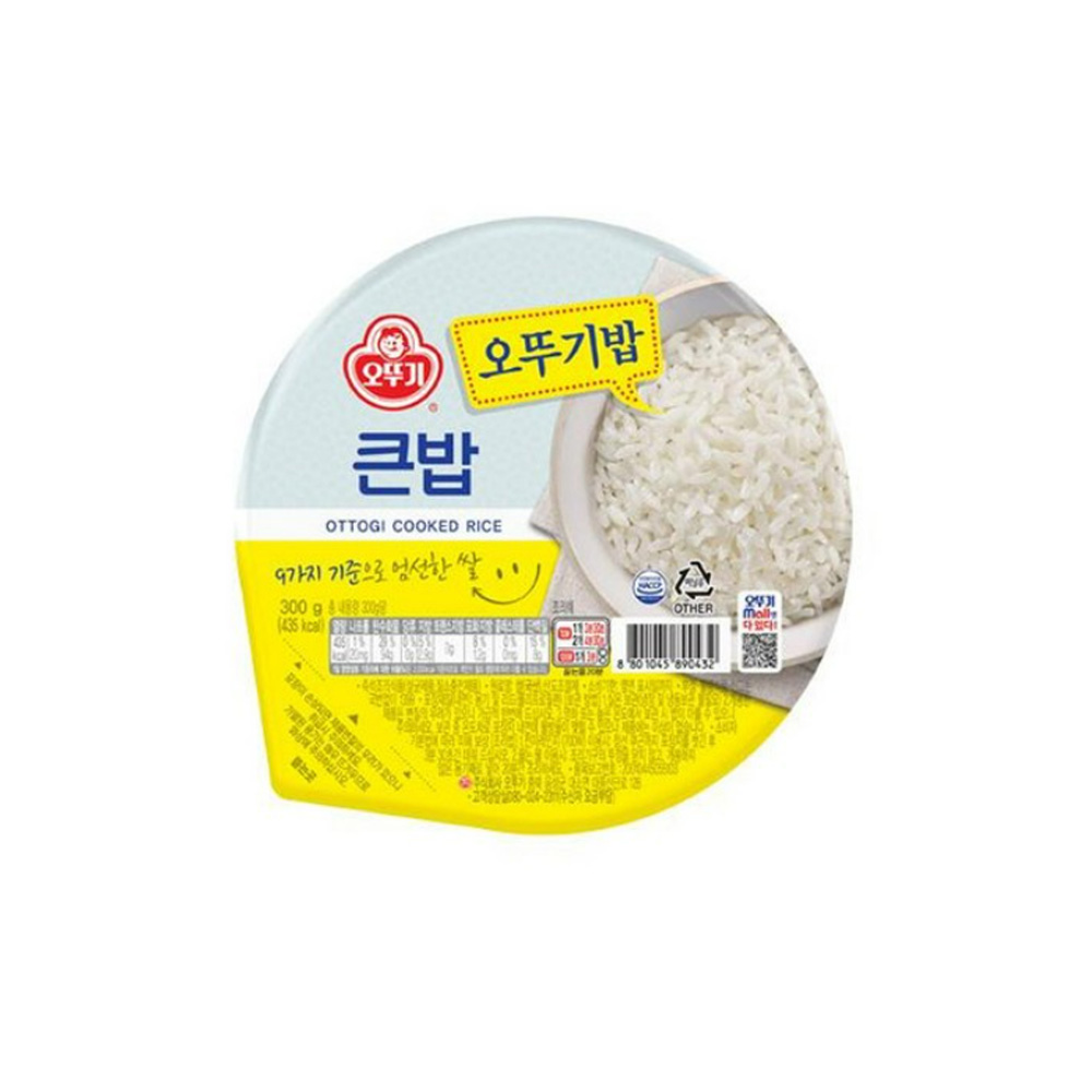 맛있는 오뚜기밥 큰밥, 300g, 12개 20,000원