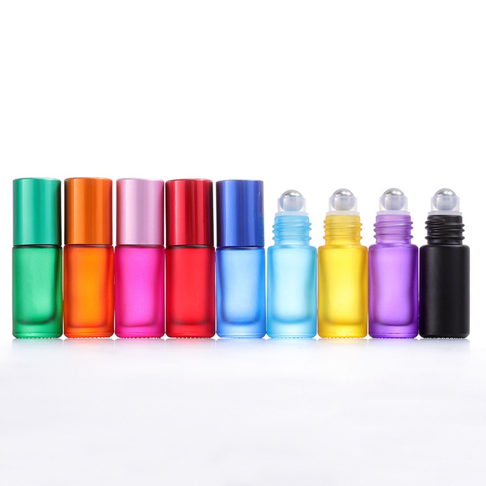 5ml 아로마 향수 오일 레인보우 롤온 향수 공병 9,000원