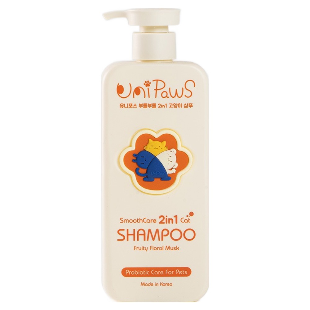 유니포스 고양이 부들부들 2in1 저자극 샴푸, 1개, 500ml 23,580원