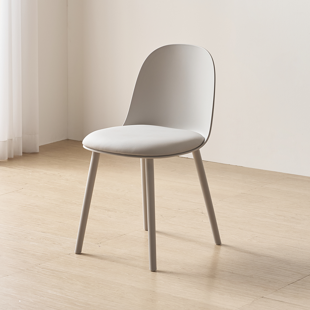 가구앤하우스 베베 DIY 인테리어 업소용 카페 식당 대기실 식탁 디자인 체어 (4colours), 그레이, 2개 63,900원