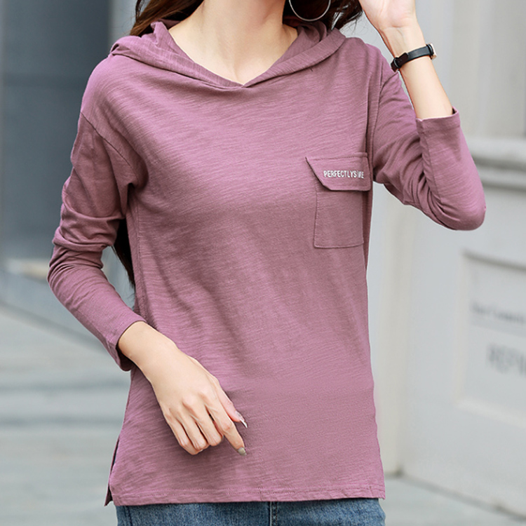 로렌미 포켓 레터링 후드 티셔츠 S250806FW-13 16,830원