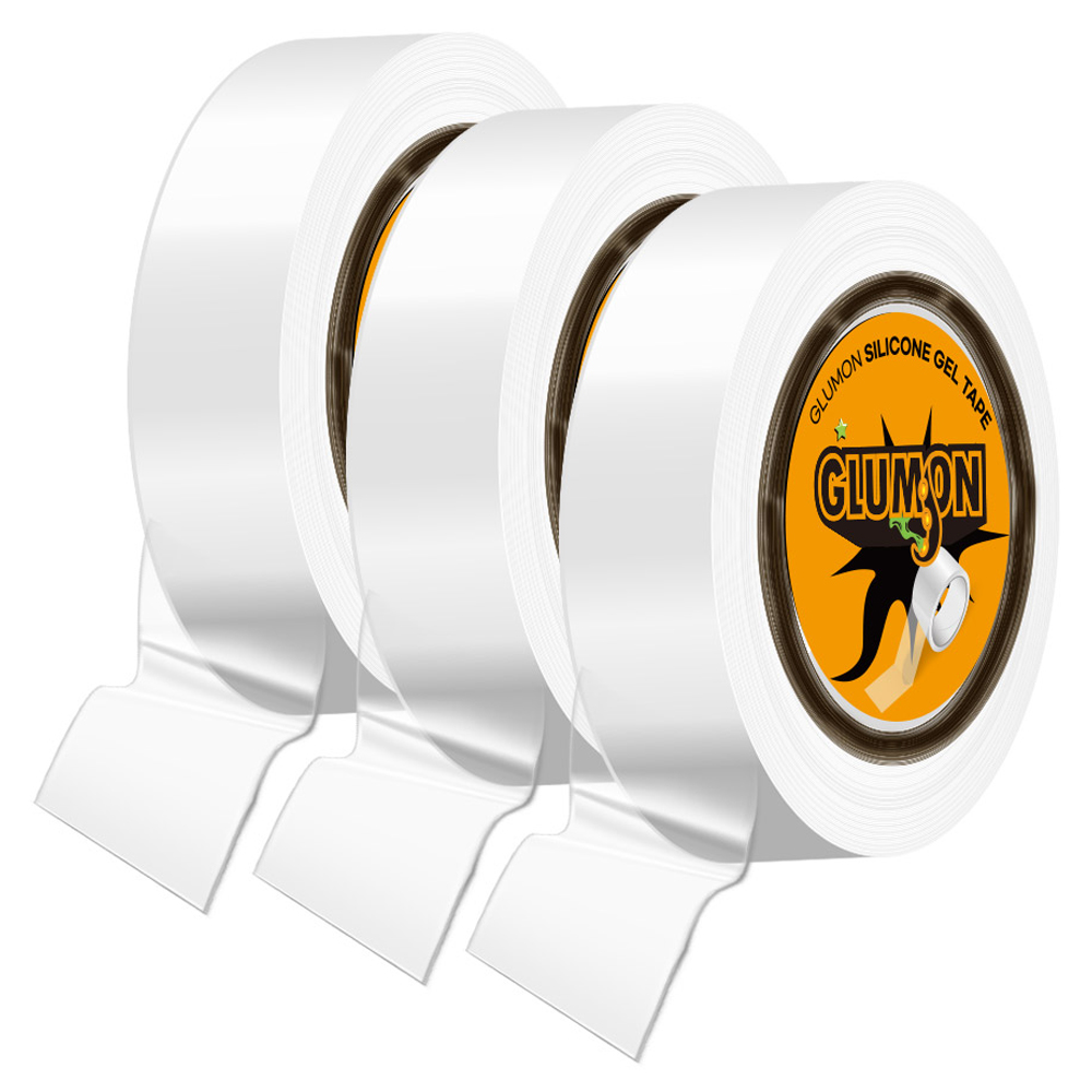 글루몬 자국없는 초강력 실리콘 클리어 겔 나노 양면 테이프 24mm x 2m 14,850원