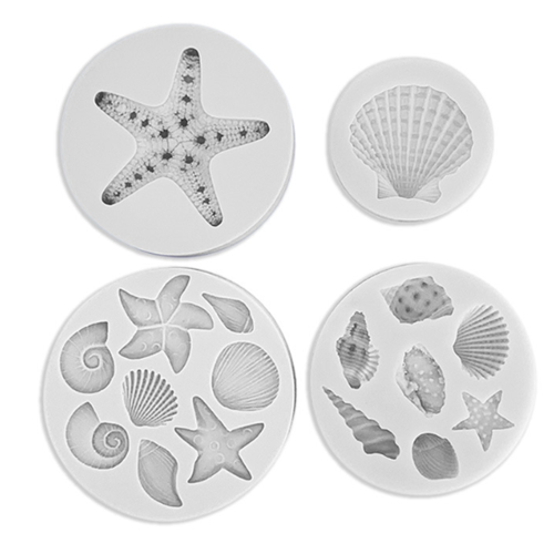 수제몰드 - 불가사리 조개 실리콘몰드 (선택) 3,600원
