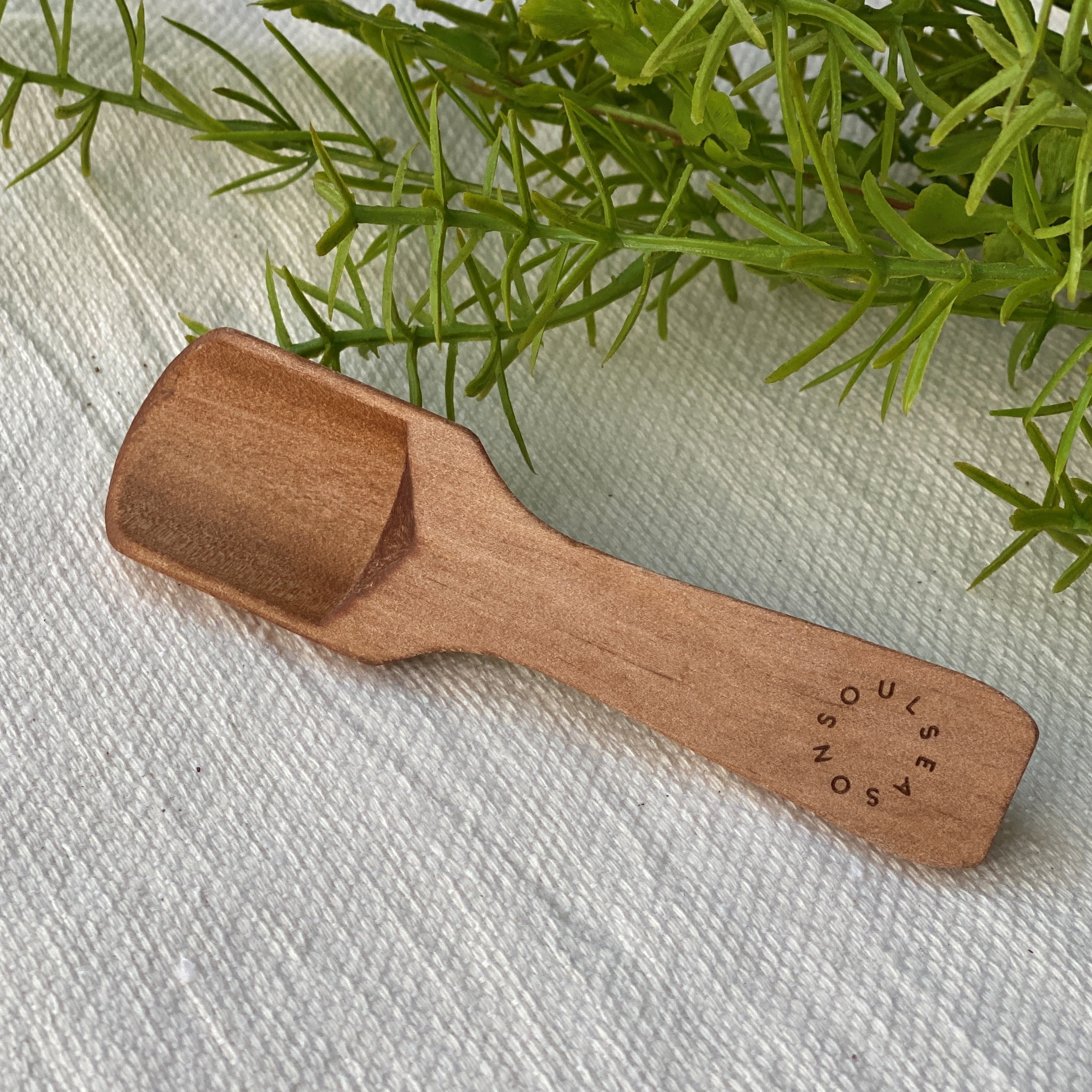 천연 원목 우드스쿱 소울시즌스 바디스크럽 커피 솔트스푼 100% 자연소재 계량, 1개 9,400원