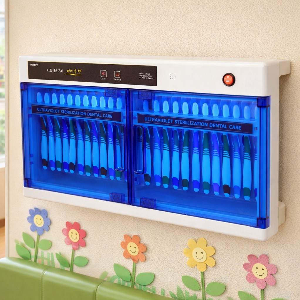 금호덴탈텍 자외선 칫솔살균기 어린이집 칫솔소독기 유치원 학교 회사 단체용 178,000원
