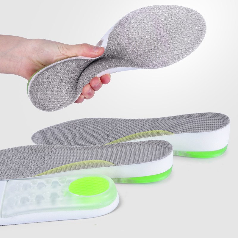 여성용 실리콘 푹신한 구름 쿠션 뒤꿈치 두꺼운 아치형 키높이 깔창 남성 아치 신발 깔창 12,890원