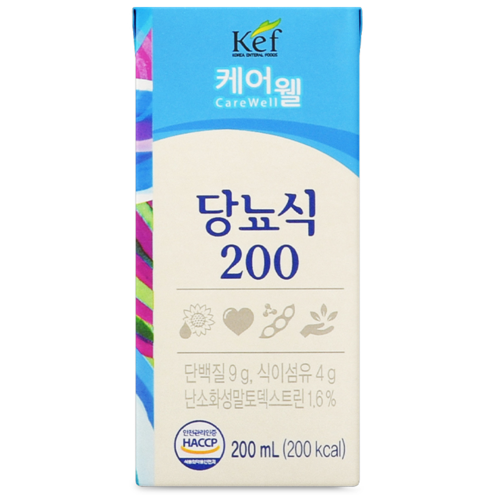 케어웰 당뇨식 환자식 균형영양식 식사대용, 200ml, 12개 17,900원