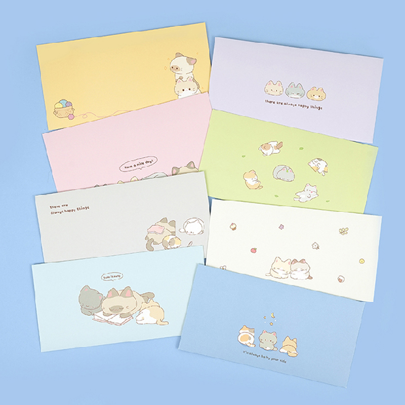 핑크풋 10000 냥냥 가로봉투 8종 x 12p 세트 31,320원