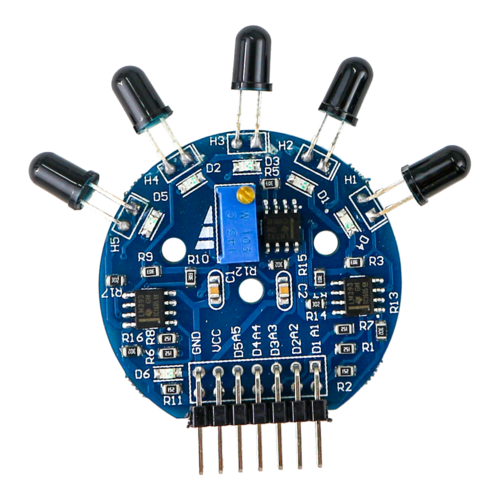 아두이노 5채널 불꽃감지 화염감지 센서 모듈, 1개 3,300원