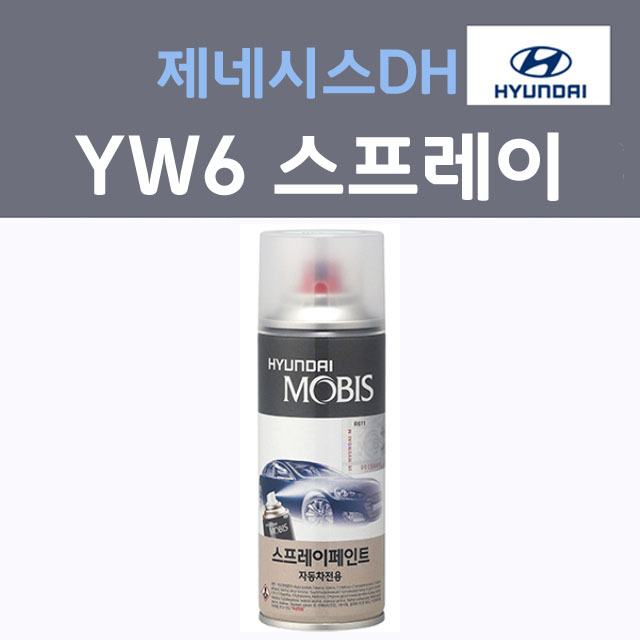 순정품 현대 제네시스DH YW6 마블화이트 스프레이(2개 세트) 자동차 차량용 카 페인트 24,000원