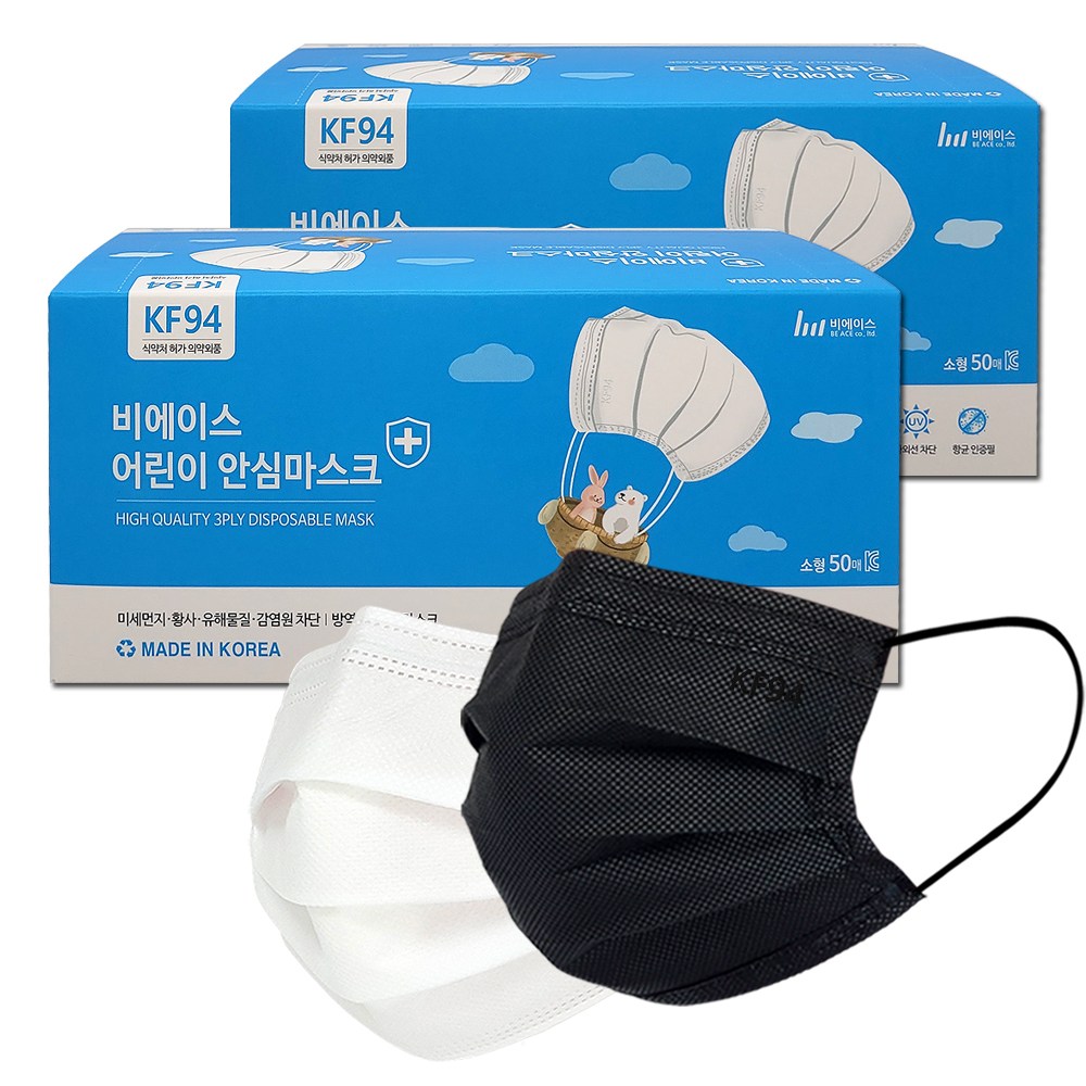 비에이스 KF94 소형 덴탈마스크 13,800원