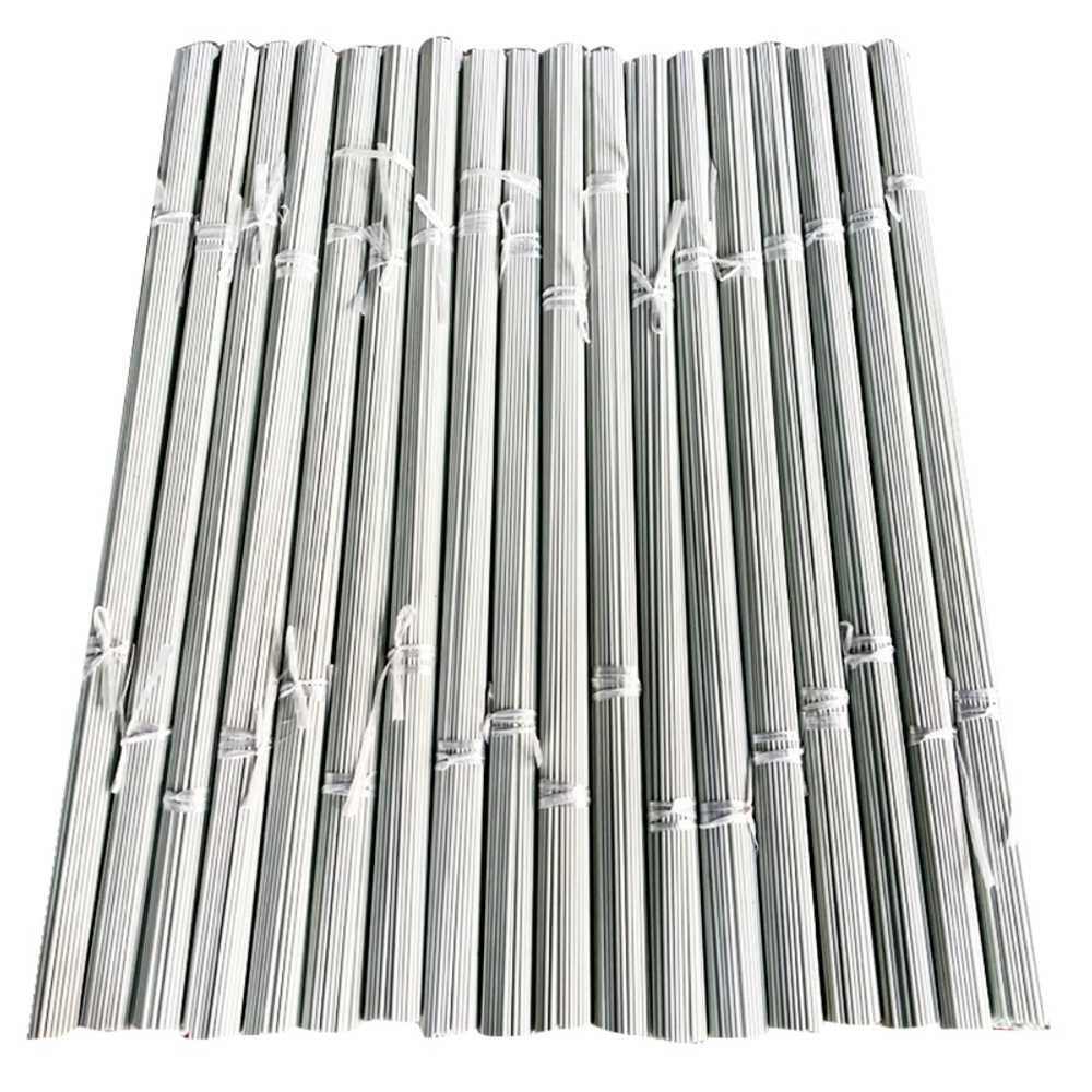 텃밭 폴대 100개 비닐하우스 고추 터널 자재 강선 정원 지름 4mm 길이 1m(100개) 35,000원