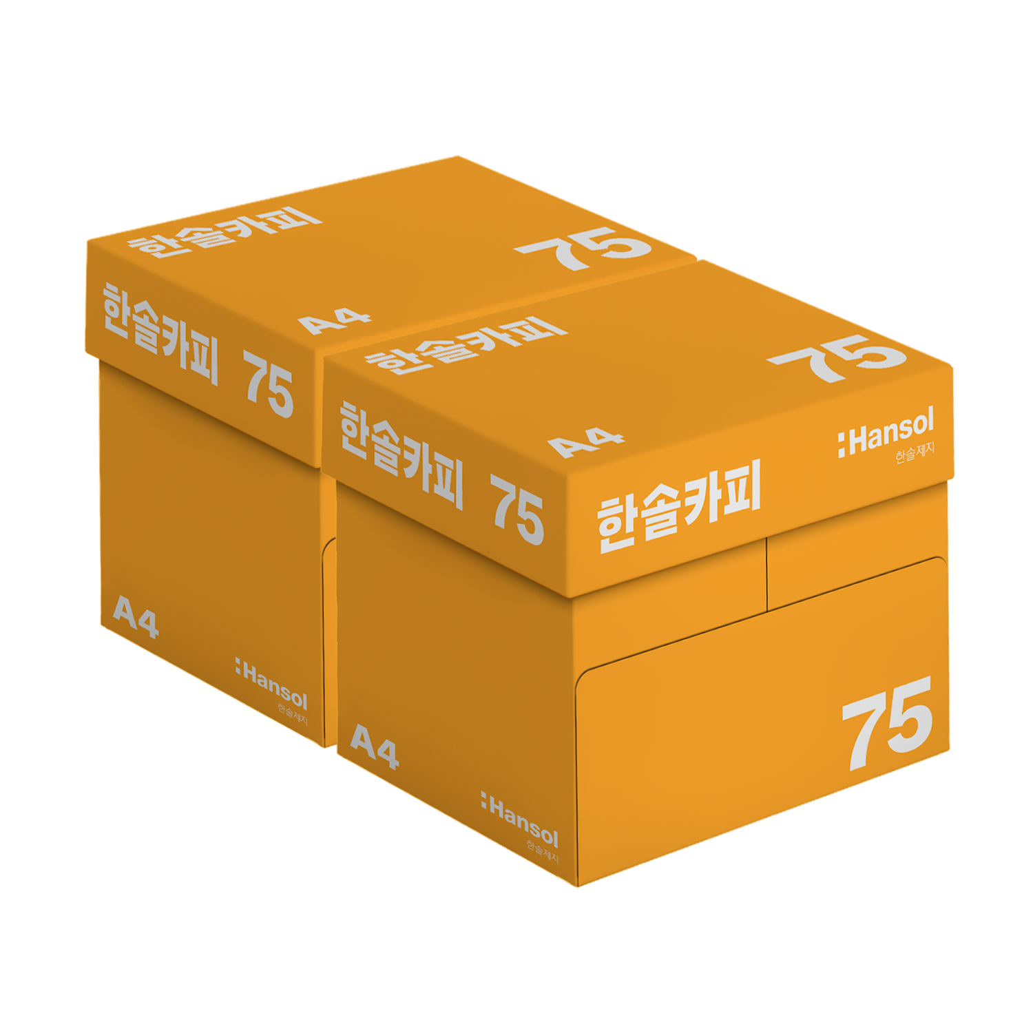 한솔제지 한솔카피 A4용지 75g A4복사용지, 75g 2500매 (A4), 2박스 44,500원