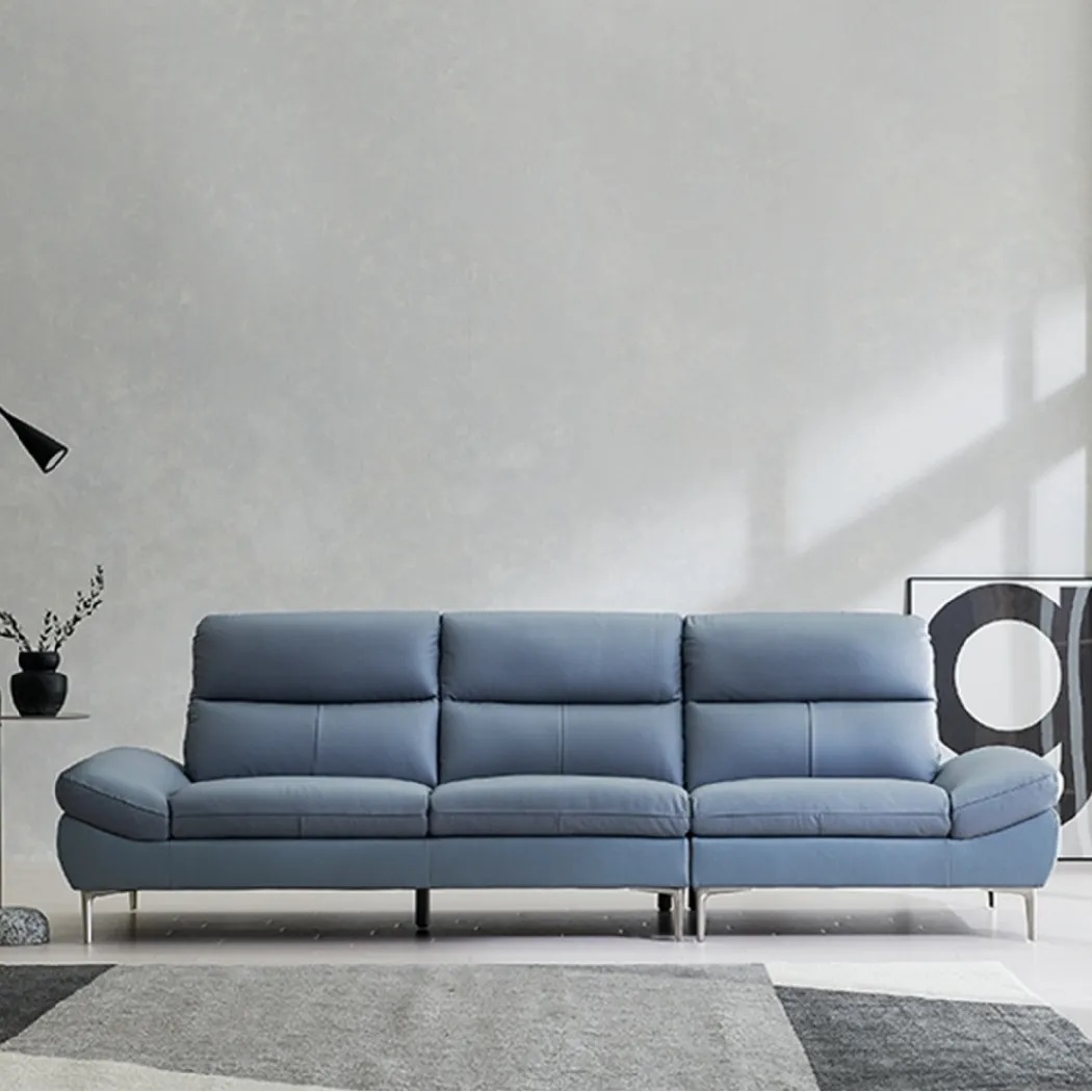 한샘 엠마 컴포트 4인용 소파 방문설치, 스카이그레이 1,128,600원