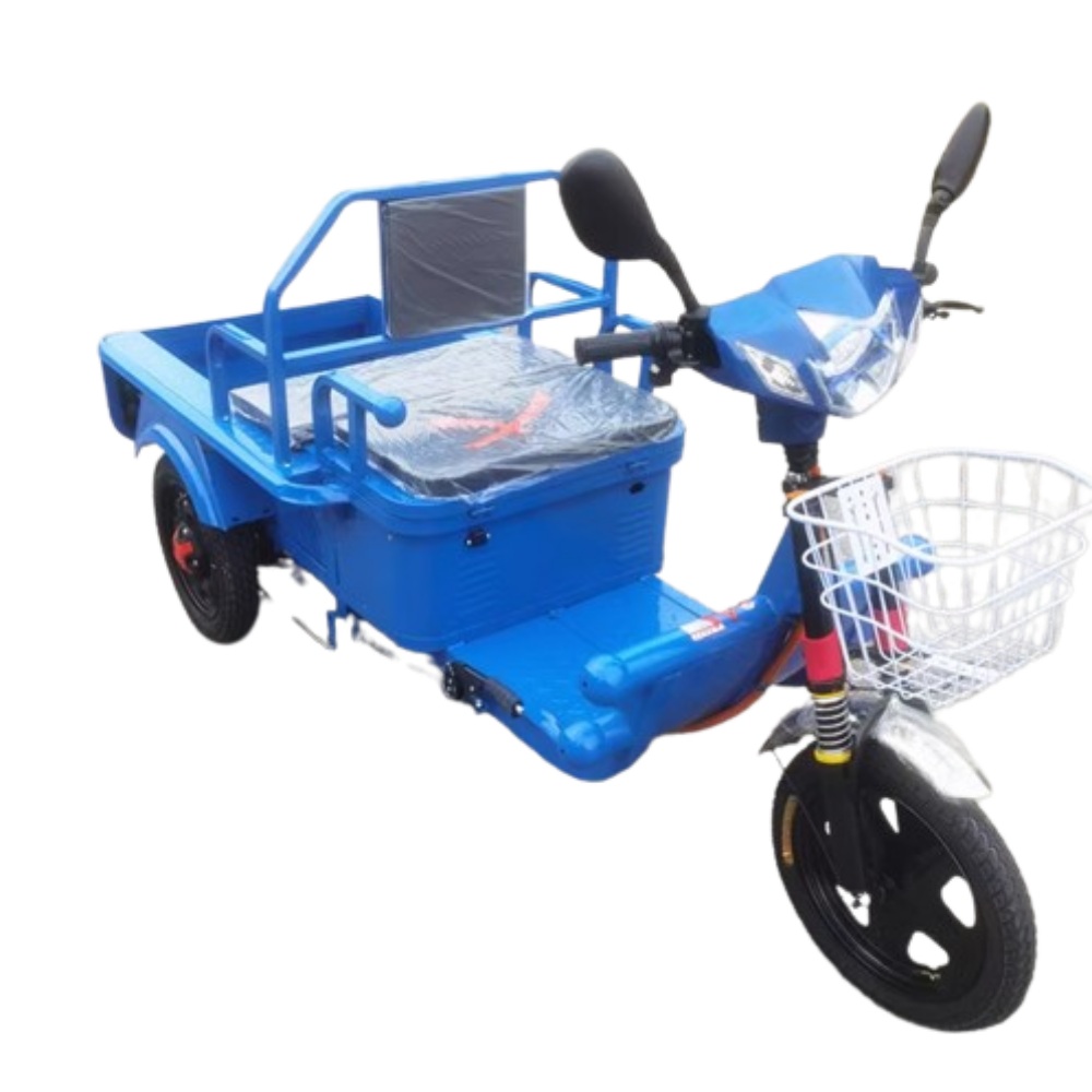 전기 세발 오토바이 삼발 삼륜 화물 적재 픽업 전동 농업 운반 카트 짐차, 급경사 버전 대형 + 60V 32A 1,142,000원