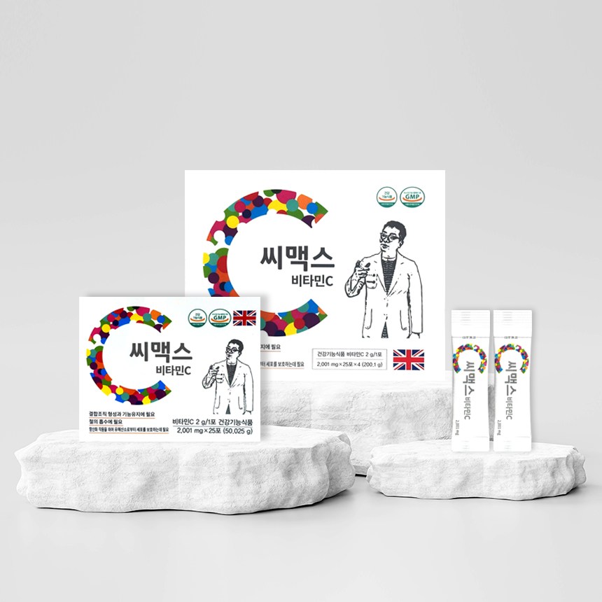 메디넥스 씨맥스 고함량 비타민C 4BOX, 4박스, 2.001g 60,000원