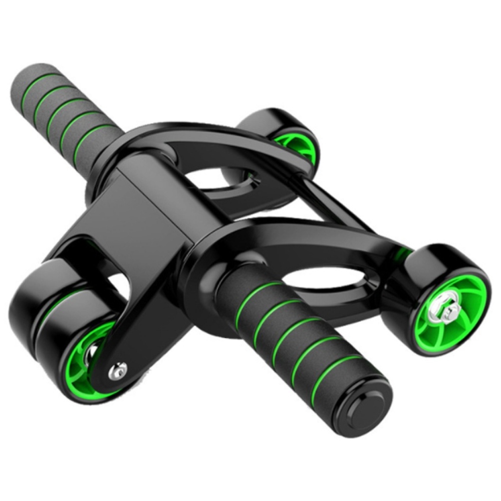 4륜 4휠 접이식 AB슬라이드 복근 코어 운동 매트 포함, [특별행사]블랙, 4륜 접이식 복부 슬라이드 15,900원