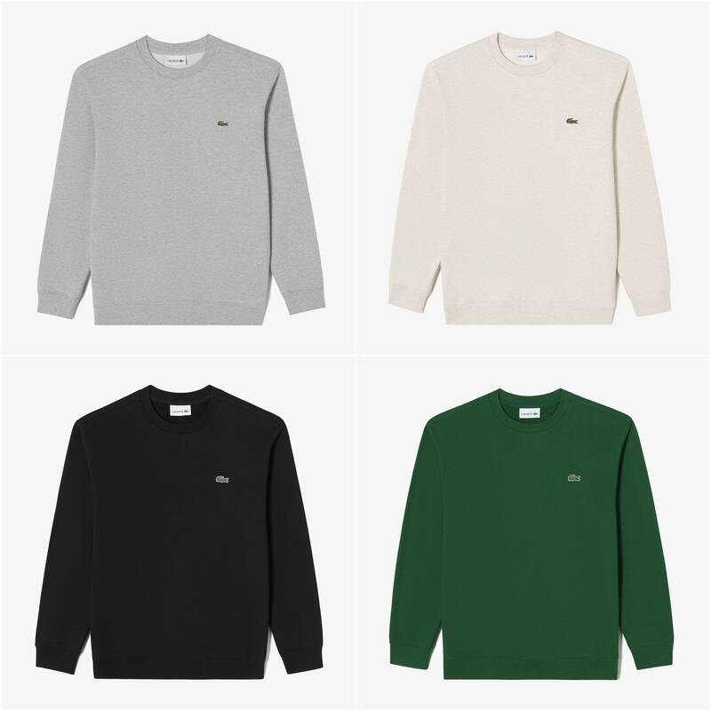 매장정품 LACOSTE 라코스테 남성 [5컬러 택1] 베이직 크루넥 스웻셔츠 남자 긴팔 맨투맨 SH170E-55N_5 652276 138,300원