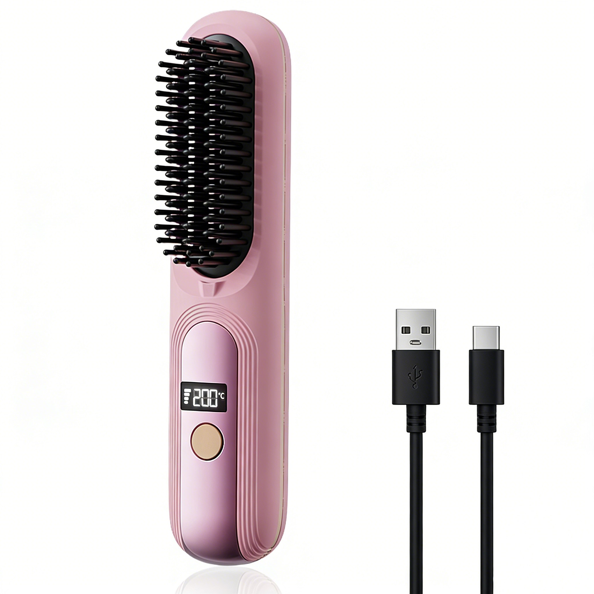 인플리바타 무선 매직기 음이온 헤어 스타일러 4단계 온도조절 LED휴대용 미니 볼륨업 빗고데기 16,990원