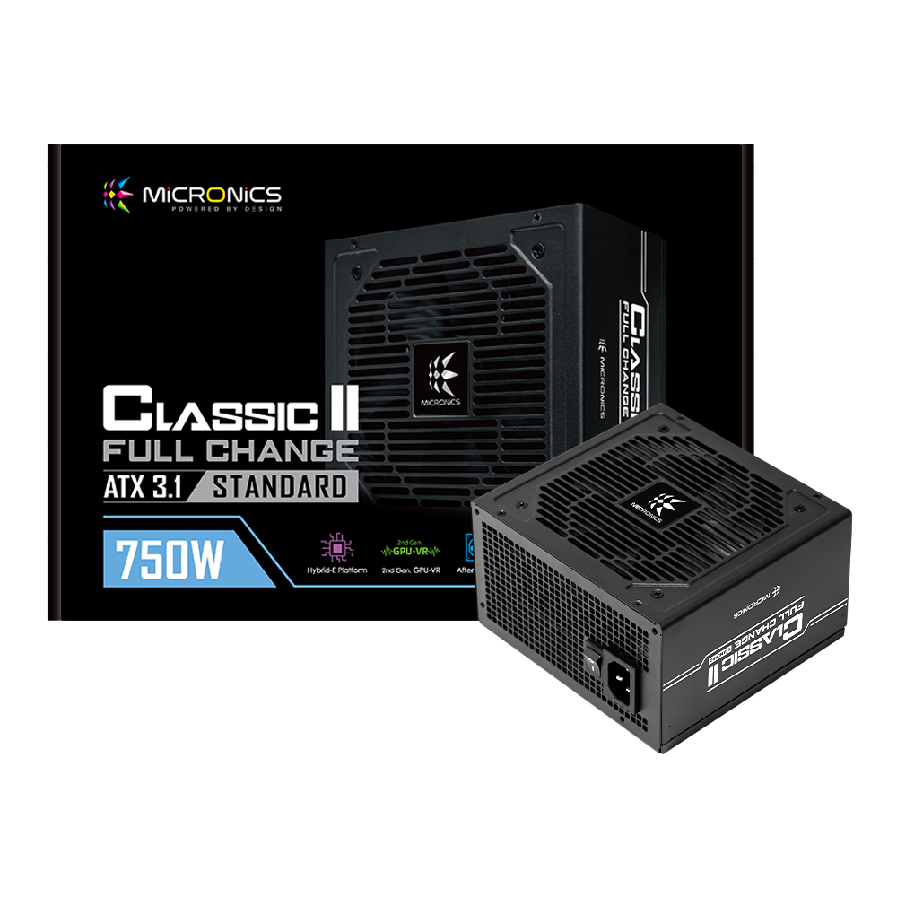 마이크로닉스 Classic II 풀체인지 750W 80PLUS 스탠다드 ATX3.1 PC 컴퓨터 파워 서플라이 86,400원