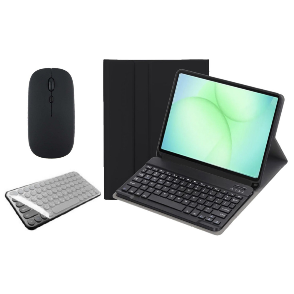 케이스나라 갤럭시탭 A11 플러스 / A9+ 호환 블루투스 키보드 케이스 북커버 무선 마우스 세트 24,900원